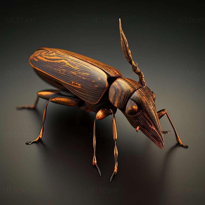 3D model Cantharis pulicaria (STL)